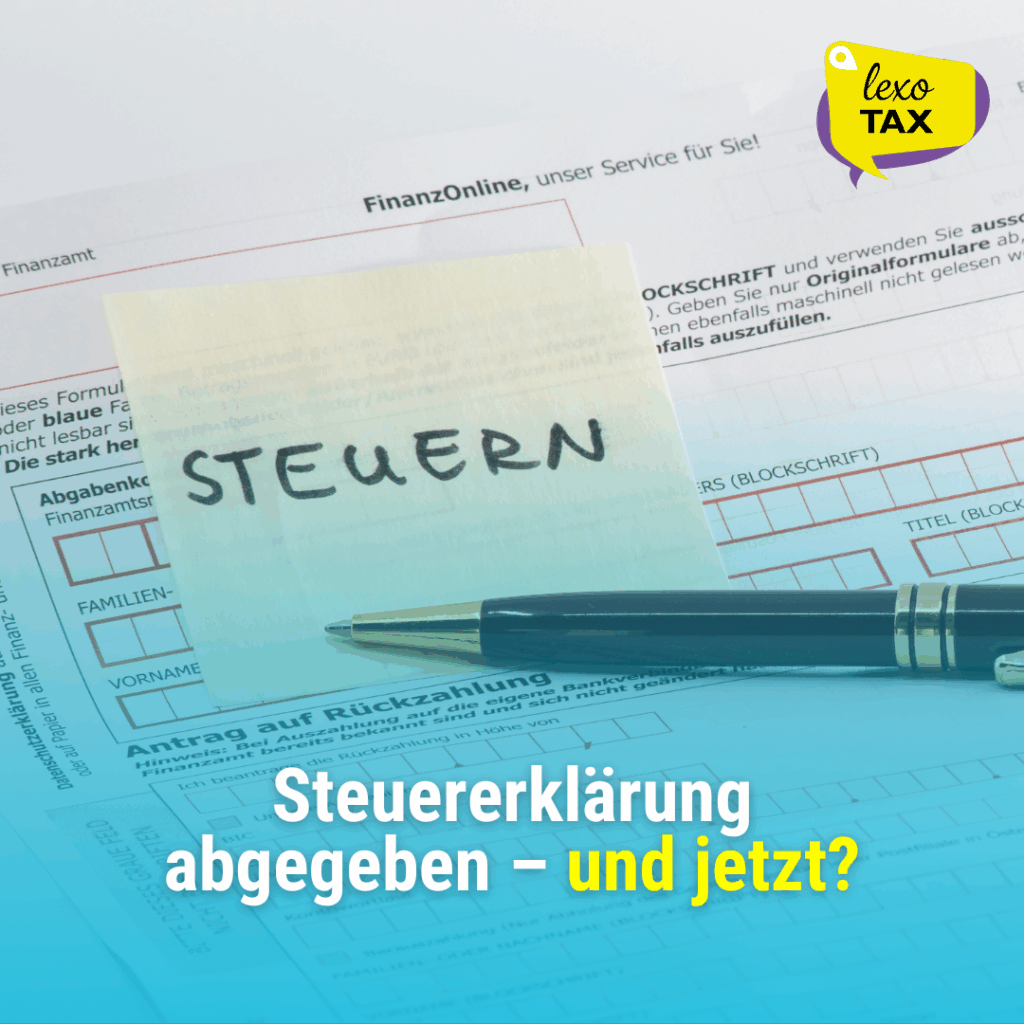 Einkommensteuer_Lehrer - lexo.tax e.V. Lohnsteuerhilfeverein Steuererklärung abgegeben - und jetzt?